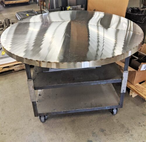Stainless steel fire pit cover